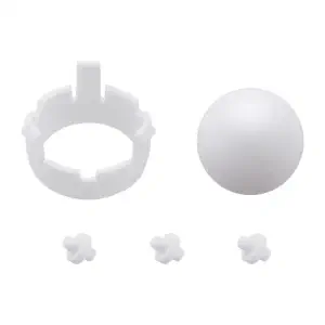 Romi Chassis Kit de Roulette à Bille - Blanc