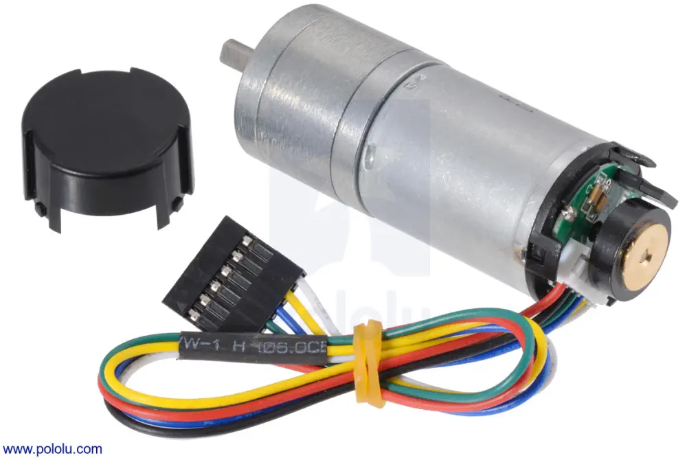 47:1 Metal Gearmotor 25Dx67L mm MP 12V with Encoder - Parts