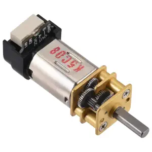 Pololu Micro Metal Gearmotor 150:1 HPCB 12V avec Encodeur 12 CPR, Connecteur latéral