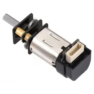 Pololu Micro Metal Gearmotor 380:1 HPCB 12V avec Encodeur 12 CPR, Connecteur latéral