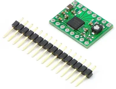 Pololu 8-35V 2A Single Bipolar Stepper Motor Driver A4988 - Click to Enlarge