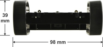 Pololu Zumo Tracked Chassis Kit No Motors- Click to Enlarge