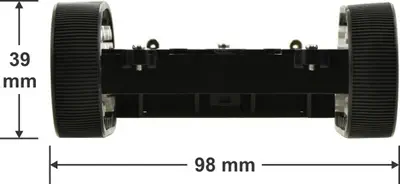 Pololu Zumo Tracked Chassis Kit (No Motors)