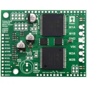 Pololu Dual VNH5019 Motor Driver Shield pour Arduino