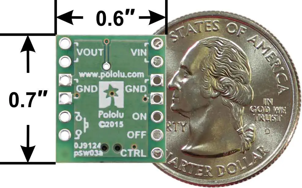 Mini Pushbutton Power Switch LV- Click to Enlarge