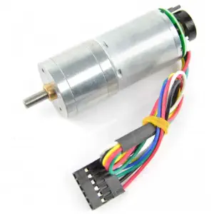 Moteur 12V à Engrenage en Métal MP 34:1 Avec Encodeur (48 CPR)