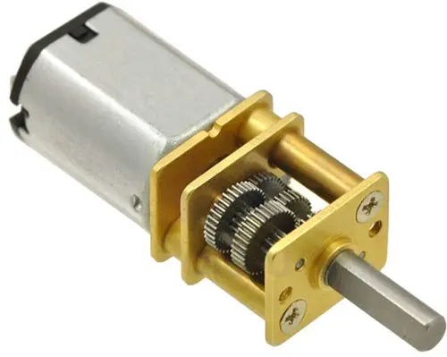 12V Pololu 50:1 Micro Metal Gearmotor- Click to Enlarge