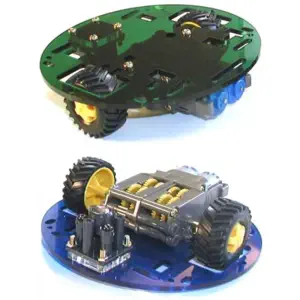 Robot Châssis Kit Pololu Rouge Solide