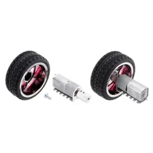 Pololu Adaptateur de Roue Hexagonal 12 mm pour Axe de 4 mm (2x)