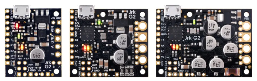 Contrôleur de Moteurs USB avec Rétroaction Jrk G2 21v3 Pololu (Assemblé)