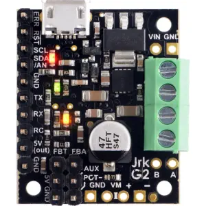 Contrôleur de Moteurs USB avec Rétroaction Jrk G2 21v3 Pololu (Assemblé)