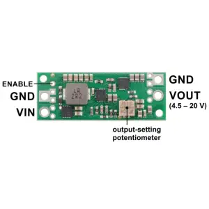 Pololu 4.5-20V Fine-Adjust Step-Up Voltage Regulator U3V70A
