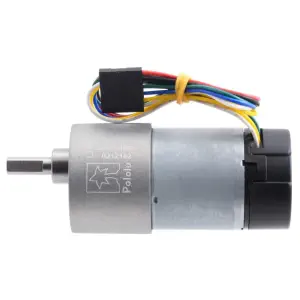 Moteur 12V à Engrenage en Métal HP 100:1 Avec Encodeur (64 CPR)