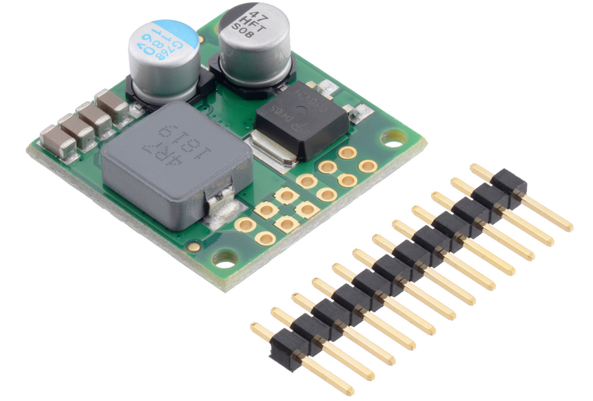 Regulador Reductor de Voltaje de 3,3V 6,5A D36V50F3 de Pololu - Haga Clic para Ampliar