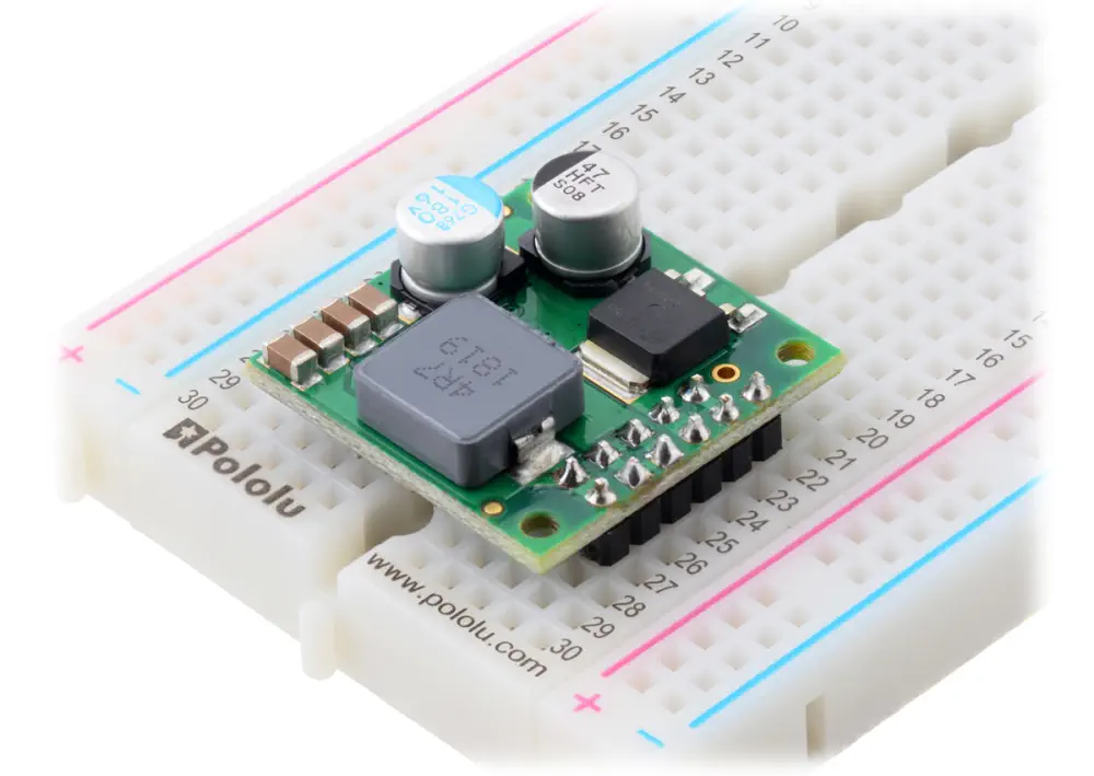 Regulador de Voltaje Reductor de 6V, 5,5A D36V50F6 de Pololu - Haga Clic para Ampliar