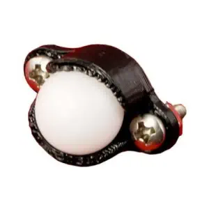 Roulette à Bille Pololu 3/8 po. avec Bille en Plastique