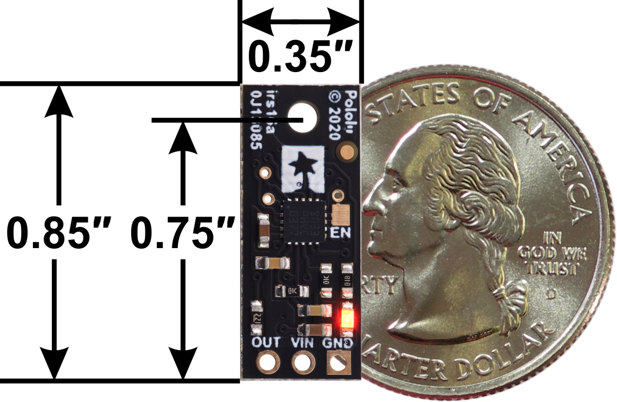 Sensor de Distancia Digital de 15cm Pololu - Haga Clic para Ampliar