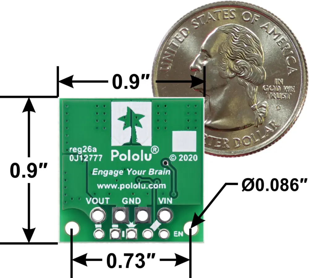 5V Step-Up/Step-Down Voltage Regulator S13V30F5 - Click to Enlarge - Zum Vergrößern klicken