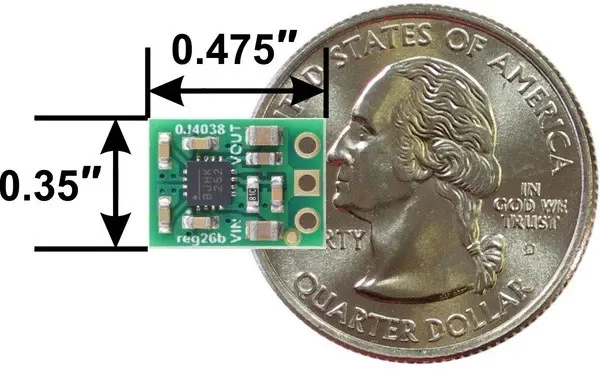 Regulador de Voltaje de Aumento/Reducción de 5V, 1A S13V10F5 - Haga Clic para Ampliar