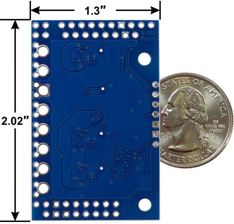 Motoron M3S256 Triple Motor Controller Shield for Arduino (Connectors Soldered) - Click to Enlarge