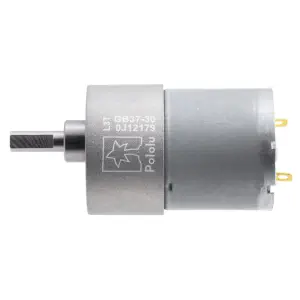 Motoréducteur métallique Pololu 30:1 37Dx52L mm 12V (pignon hélicoïdal)