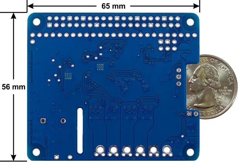 Kit de Controlador de Motor de Alta Potencia Doble M2H24v16 Motoron para Raspberry Pi de Pololu