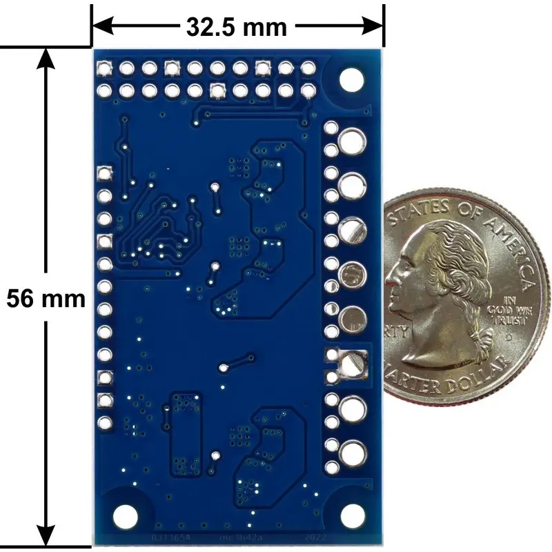 Controlador de Motor Triple Motoron M3H256 de Pololu para Raspberry Pi (c/ Conectores)