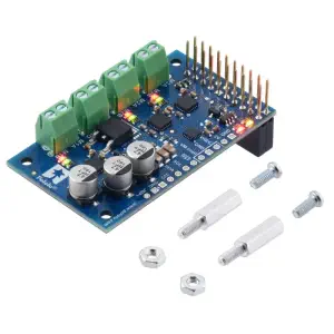 Pololu Contrôleur de moteur triple Motoron M3H256 pour Raspberry Pi (avec connecteurs)