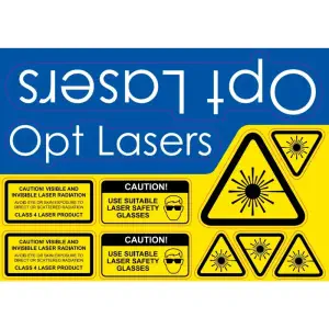 Kit d'Autocollants CNC Laser