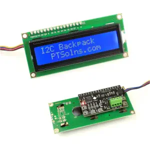 PTSolns I2C Backpack Kit pour LCD 1602 et 2004