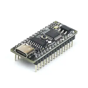 PTSolns Nano Flip microcontrôleur basé sur ATmega328P Compatible Arduino Nano