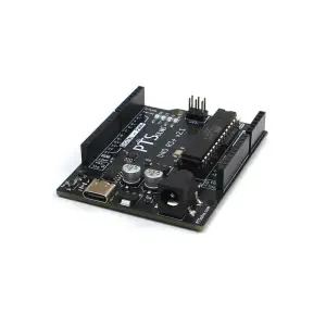 PTSolns Carte de Développement Microcontrôleur UNO R3+ ATmega328P (Compatible Arduino)