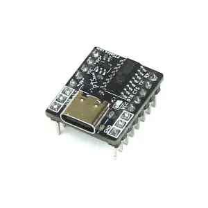PTSolns USB UART Bridge U2B Adaptateur Série CH340 Module de Programmation 5V 3,3V