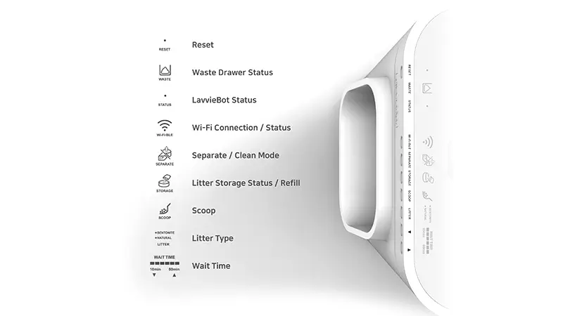 LavvieBot S Robotic Litter Box - Click to Enlarge