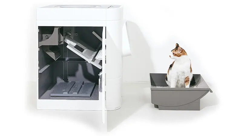 LavvieBot S Robotic Litter Box - Click to Enlarge