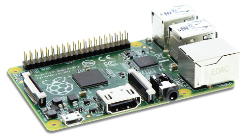 Raspberry Pi Model B + 512 MB RAM