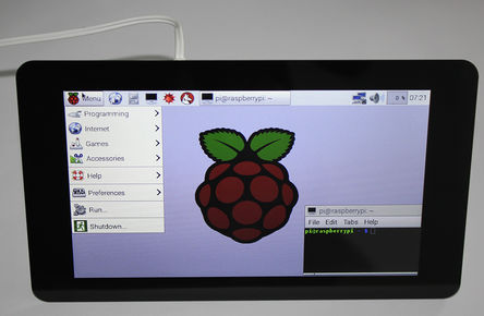 7" LCD-Touchscreen für den Raspberry Pi
