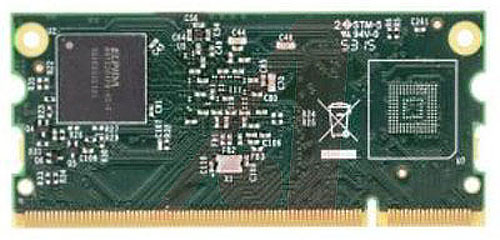 Raspberry Pi Compute Module 3 Lite (CM3L)- Click to Enlarge