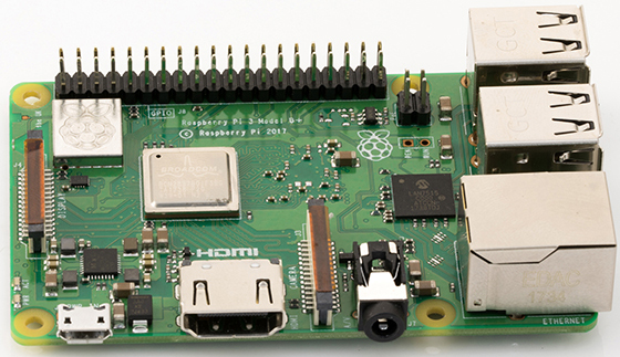 Raspberry Pi 3 B+ Computer Board- Click to Enlarge