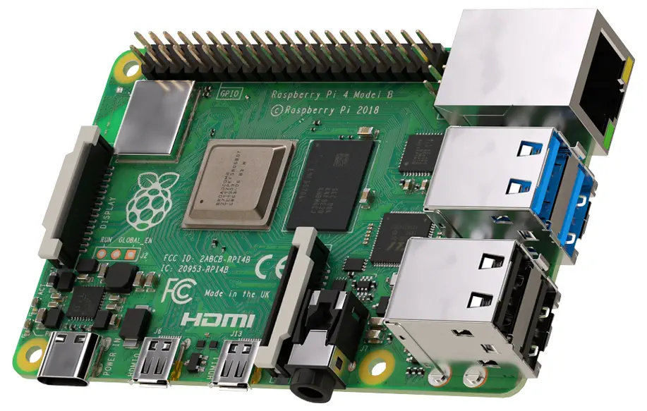 Carte d'Ordinateur Raspberry Pi 4 B 4G