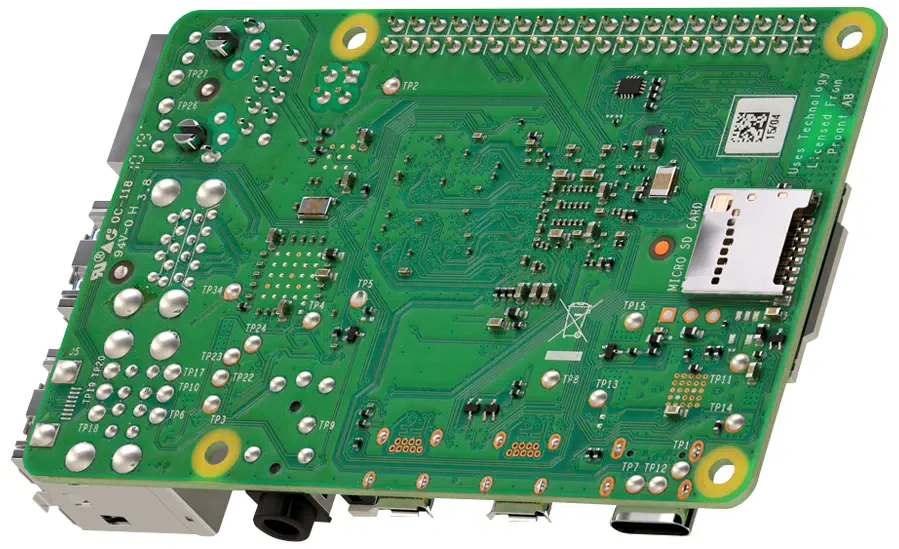 Carte d'Ordinateur Raspberry Pi 4 B 4G