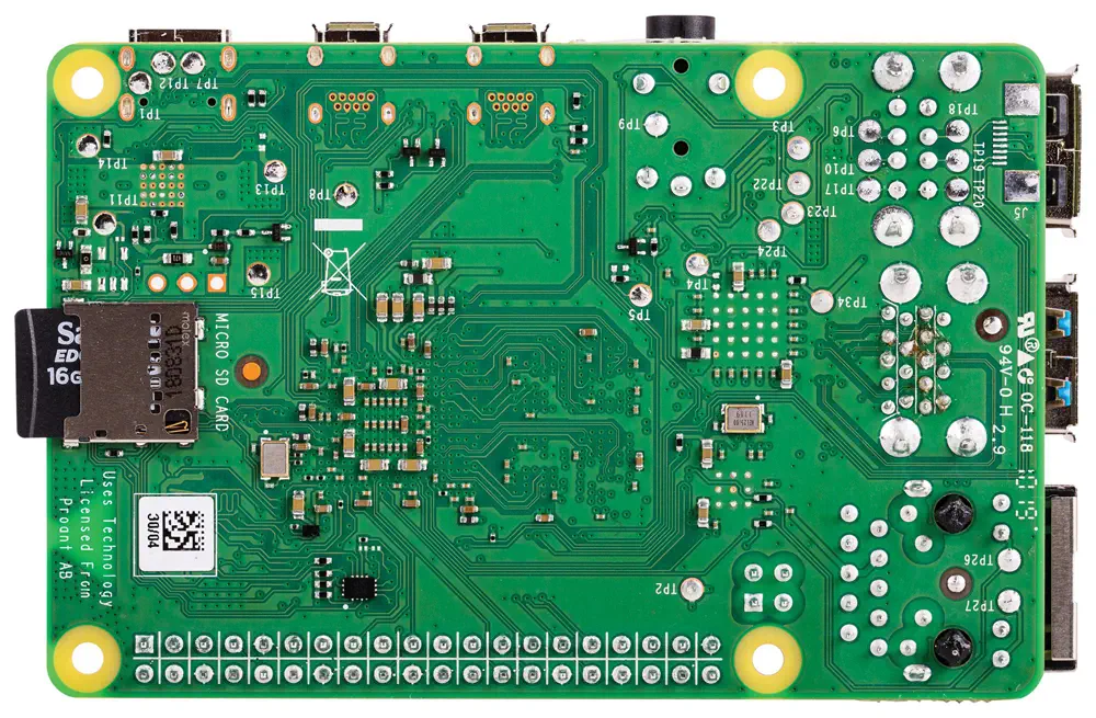 Raspberry Pi 4 B 8GB Computerplatine - Zum Vergrößern klicken