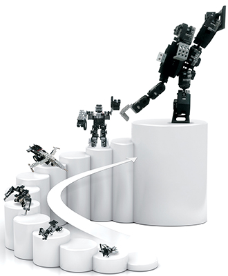 RQ-HUNO Robotic Humanoid Kit (Assembled)- Click to Enlarge