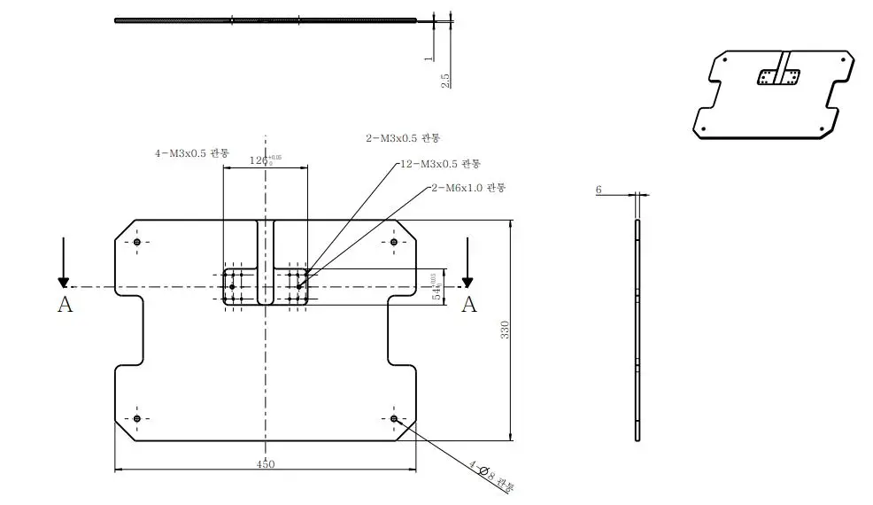 Placa Base OpenMANIPULATOR-P-01 de ROBOTIS