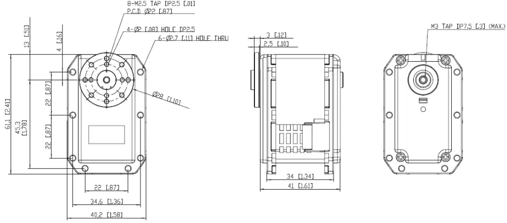 Servoactuador Inteligente MX-64R DYNAMIXEL de ROBOTIS