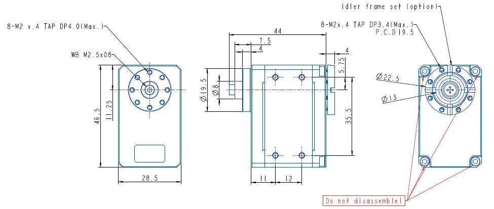 Servoactuador Inteligente XW430-T200-R DYNAMIXEL de ROBOTIS