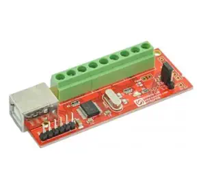Módulo GPIO USB de 8 canales Numato c/ Entradas Analógicas