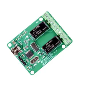 Módulo de Relé Alimentado por USB de 2 Canales
