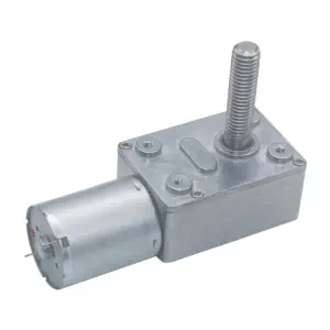 JGY370 24V 150RPM High Torque Screw Shaft Worm Dc Gear Motor
