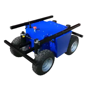 Plateforme de Développement de Robots Bigbot avec Garde-Boue & 2 Packs de Batteries LiFePO4